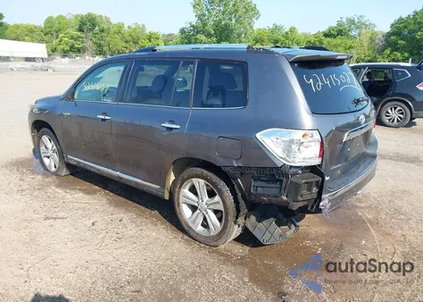 2013 Toyota Highlander Limited V6 from USA, damaged, VIN 5TDDK3EH5DS185998